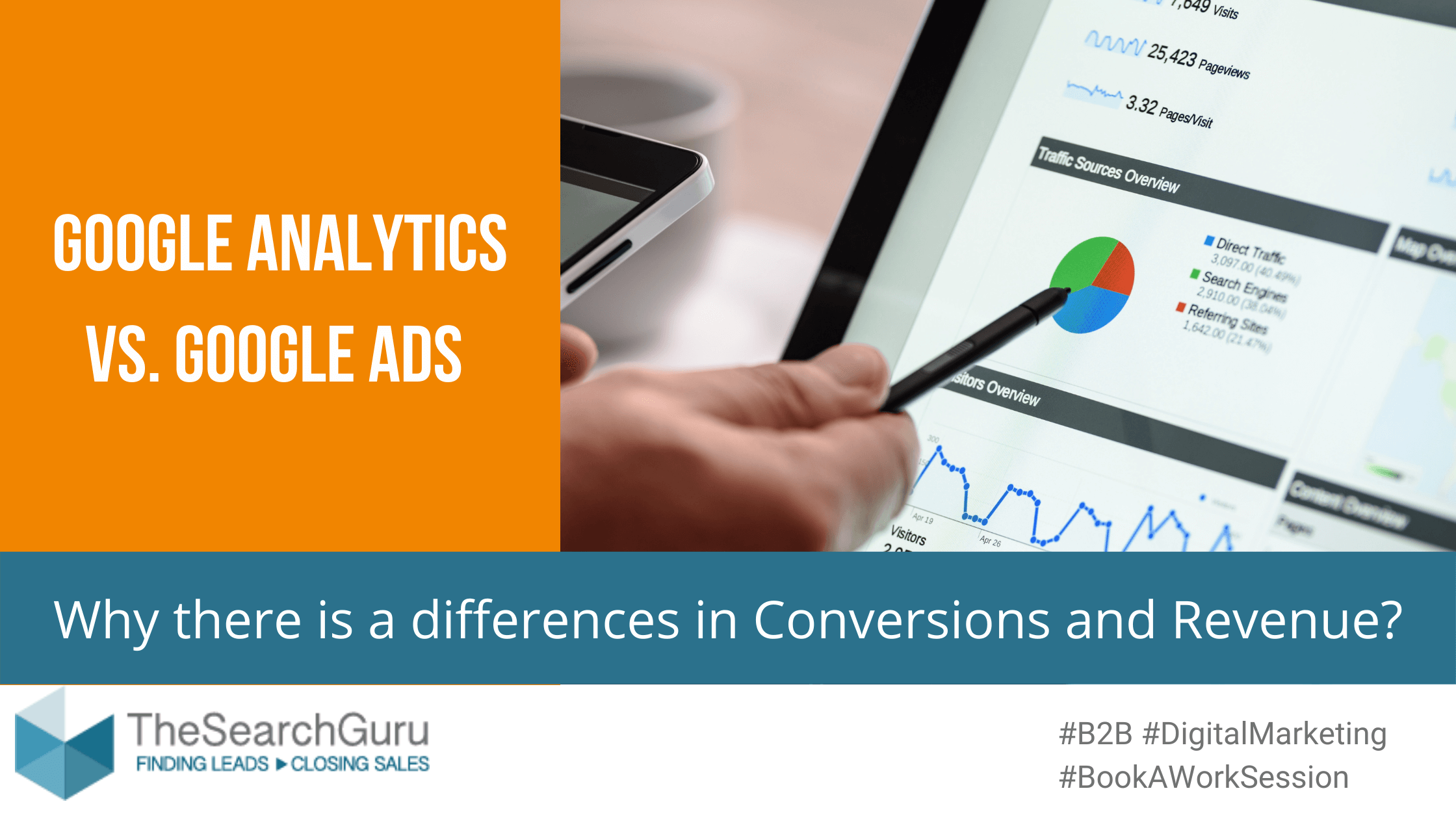 Google Analytics vs Google Ads Revenue and Conversions