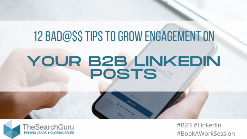 Bad Tips To Grow Engagement On Your B B Linkedin Posts The