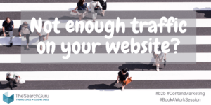Not enough traffic on your website