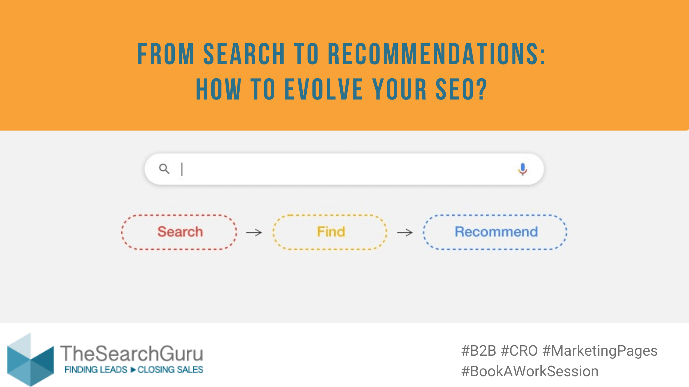 From Search to Recommendation - How to evolve your SEO