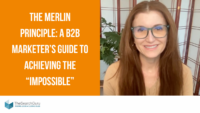 Learn how to plan your year with the Merlin Principle